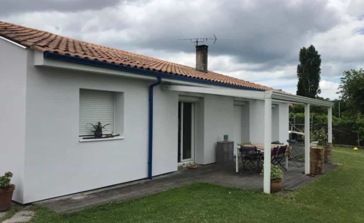 Résultat de l'ITE plain pied à Blanquefort par ISO&FACE