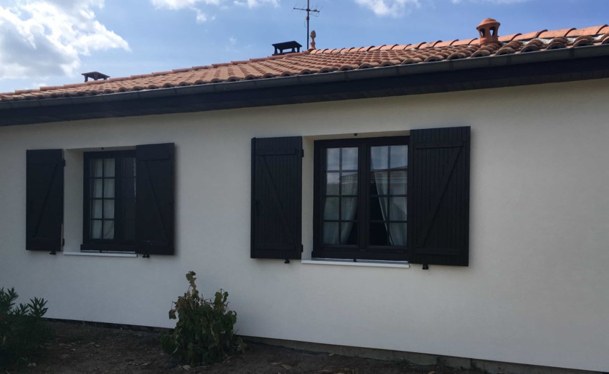 Après l'arbitrage ravalement & isolation extérieure au Pian-Médoc - ITE