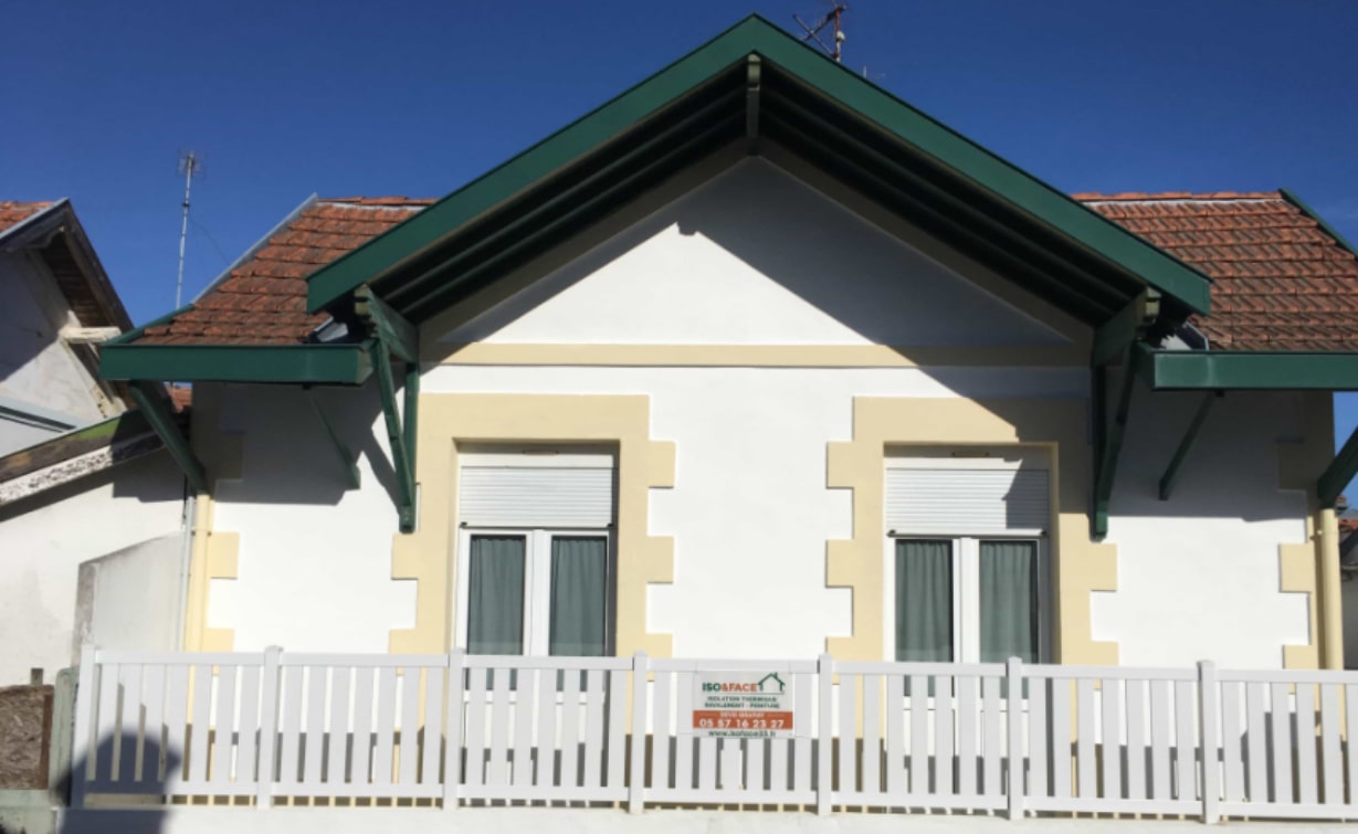 Après la réalisation d'un ravalement façade Arcachon