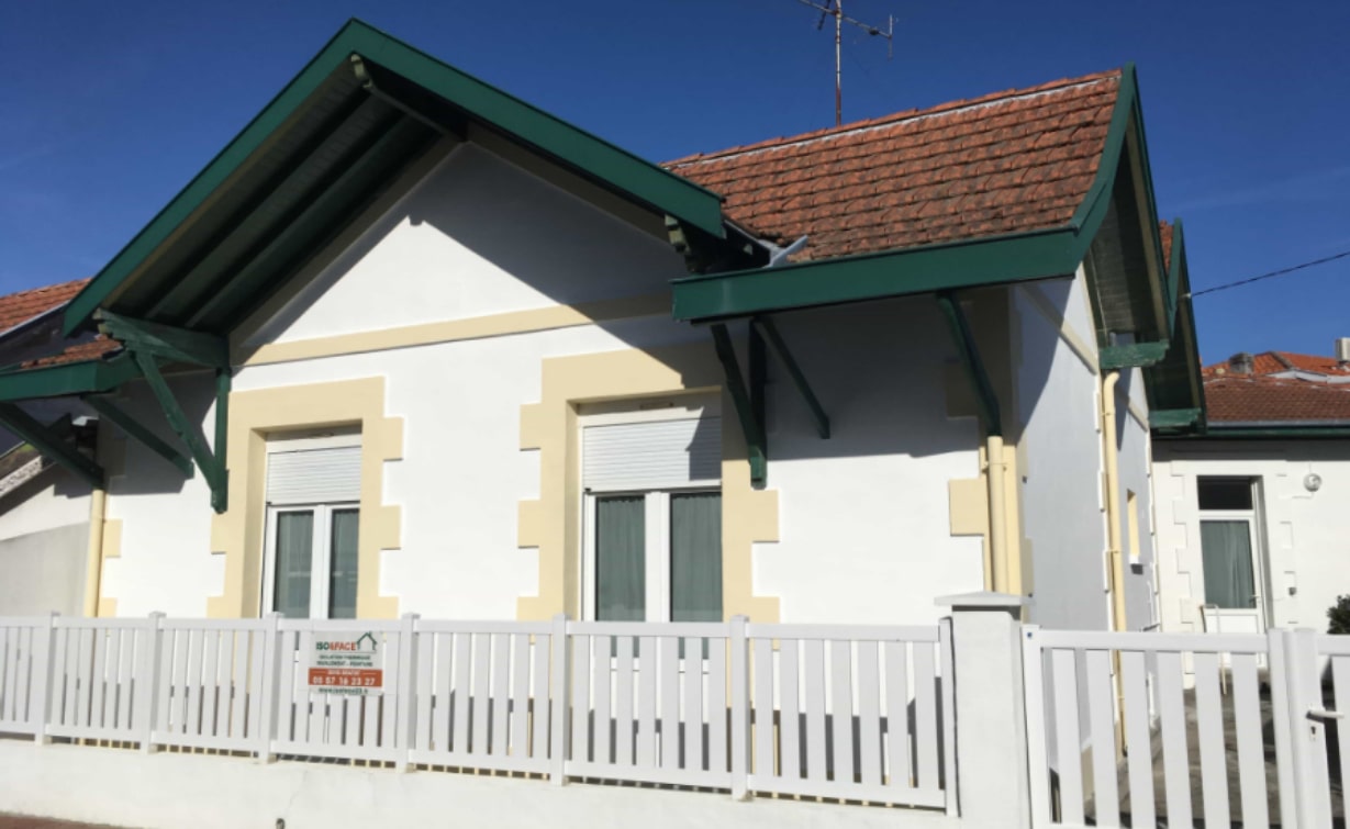 Après la réalisation ravalement façade Arcachon par ISO&FACE