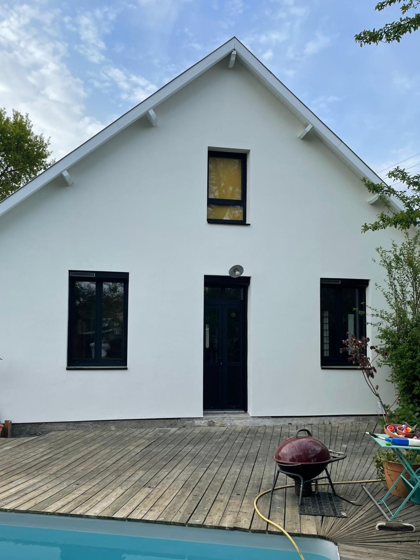 Après isolation thermique extérieure 3 murs Pessac Mars 2021