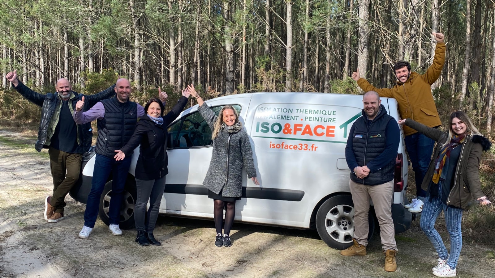 Photo de l'équipe pour la biodiversité