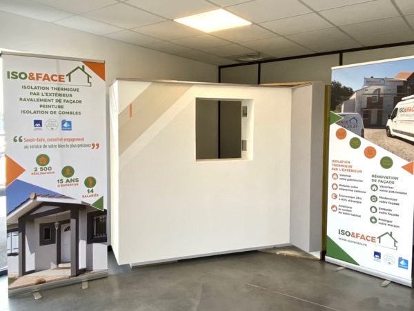 Showroom ISO&FACE33 – ITE et ravalement Photo showroom ISO&FACE33 - ITE et ravalement