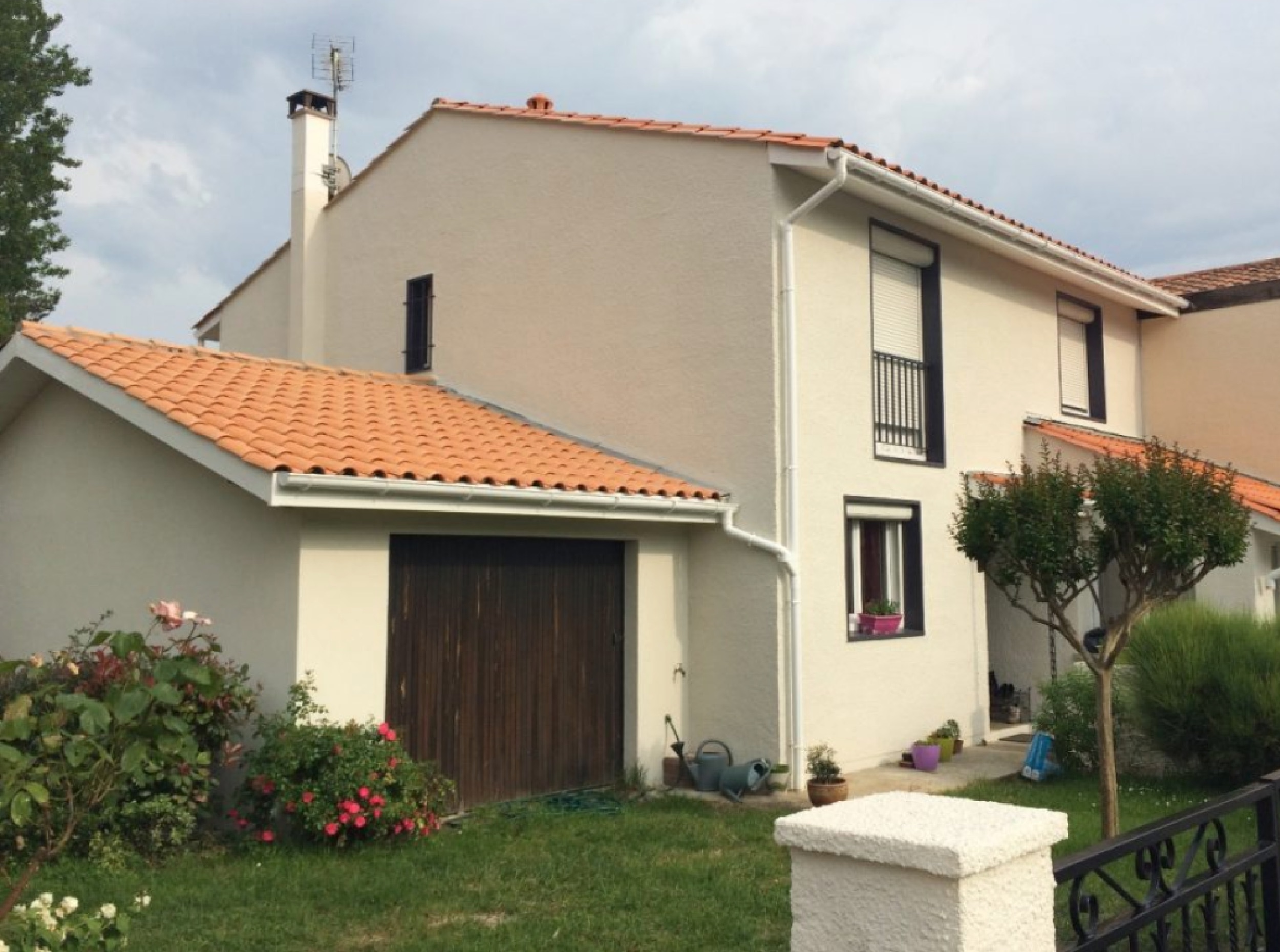 Chantier après rénovation de façade Blanquefort