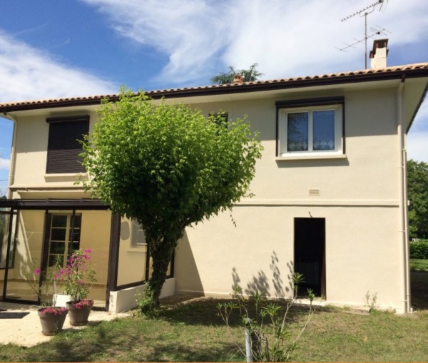 Ravalement résine projetée à Langon décembre 2017