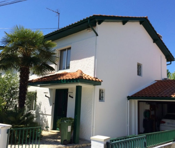 Ravalement de façade et peinture des boiseries à Merignac février 2018