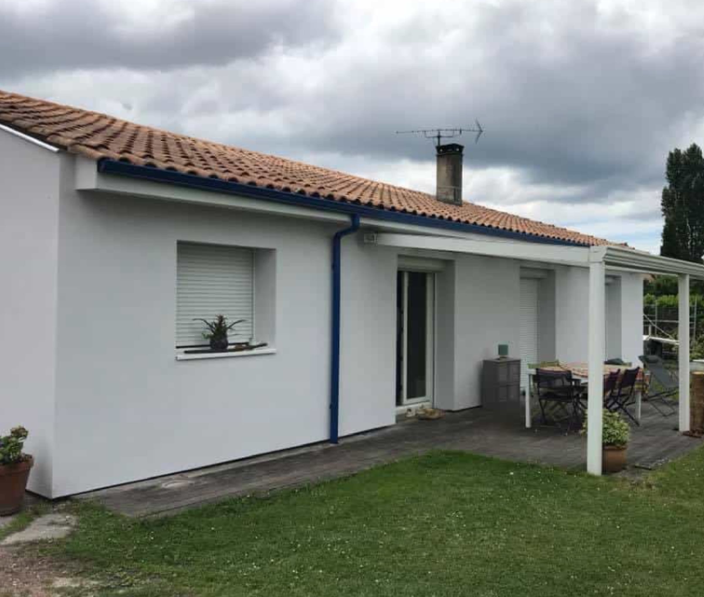 Miniature après la pose d'un système d'ITE à Blanquefort