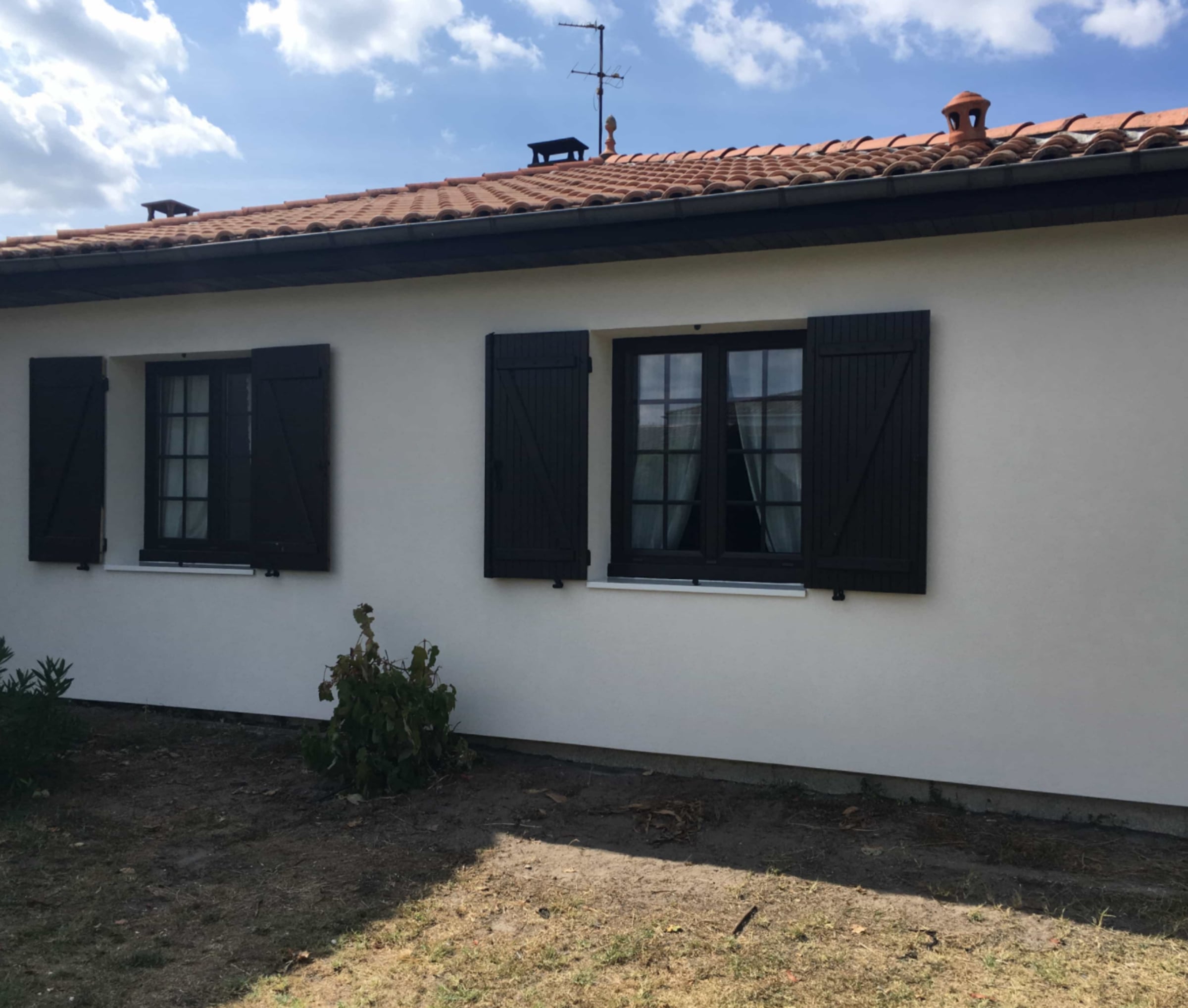 Miniature Après isolation thermique par l'extérieur au Pian-Médoc