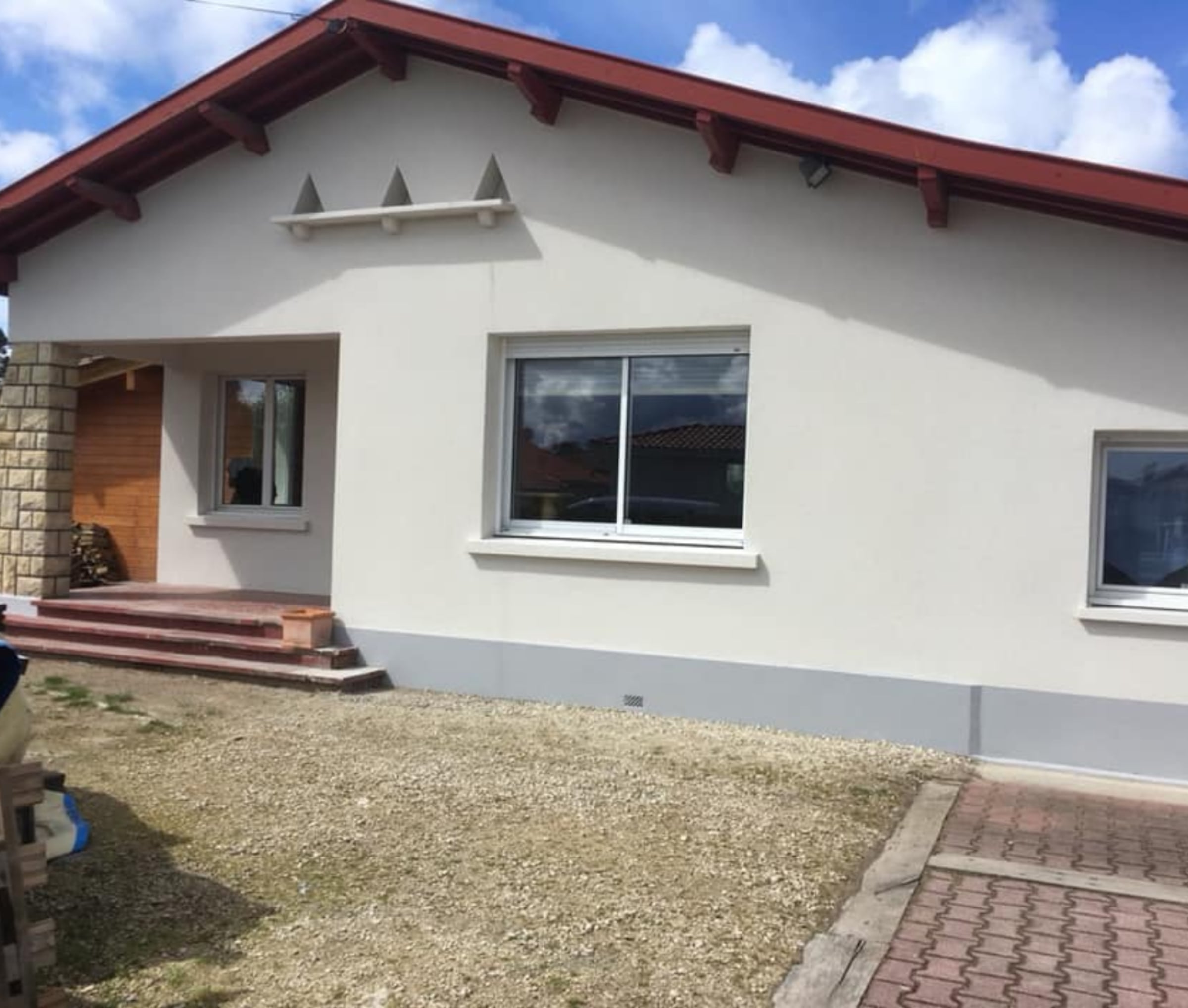 Miniature après le ravalement de Gujan-Mestras