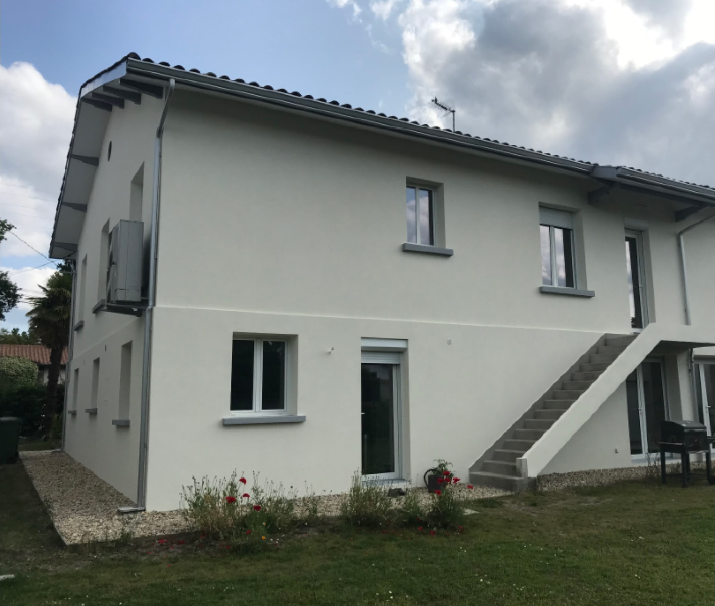 Miniature ravalement de façade à Mérignac