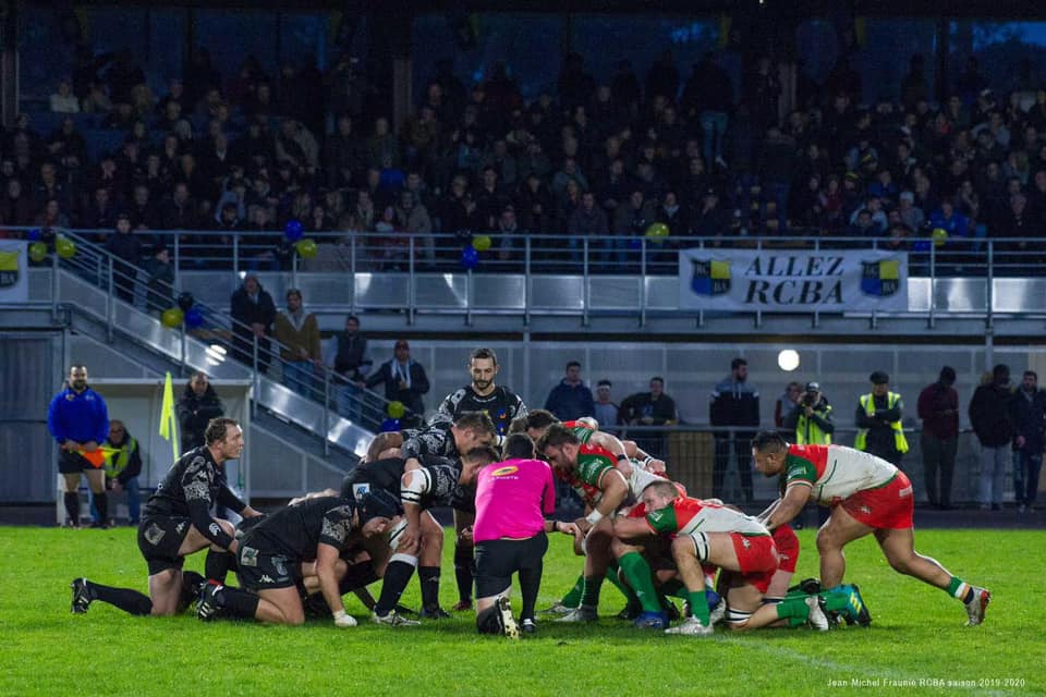 Photo équipe de Rugby RCBA mêlée